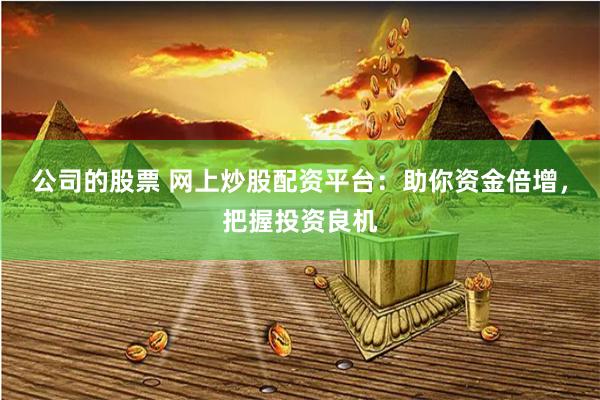 公司的股票 网上炒股配资平台：助你资金倍增，把握投资良机