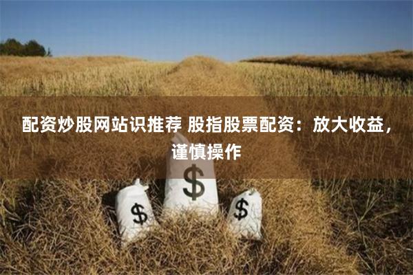 配资炒股网站识推荐 股指股票配资：放大收益，谨慎操作