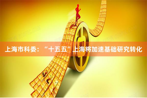 上海市科委：“十五五”上海将加速基础研究转化