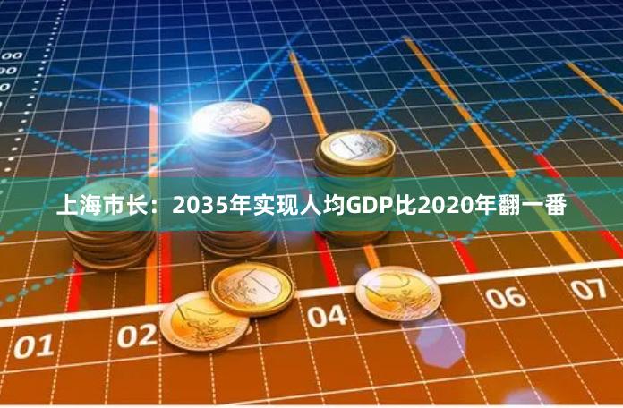 上海市长：2035年实现人均GDP比2020年翻一番